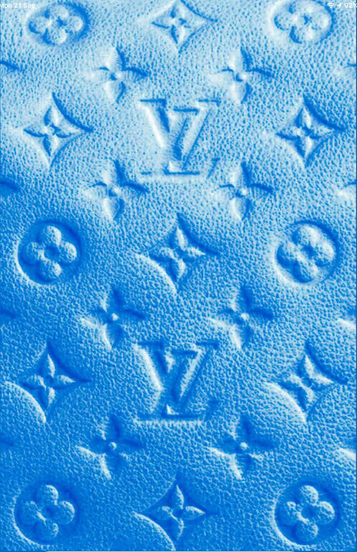 Image Brand New Louis Vuitton Blue Collection Background