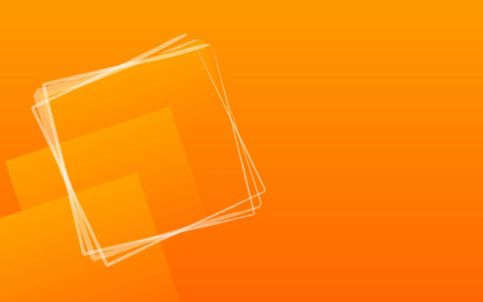 Image Bright Orange Clear Frames Isolated On White Background Background