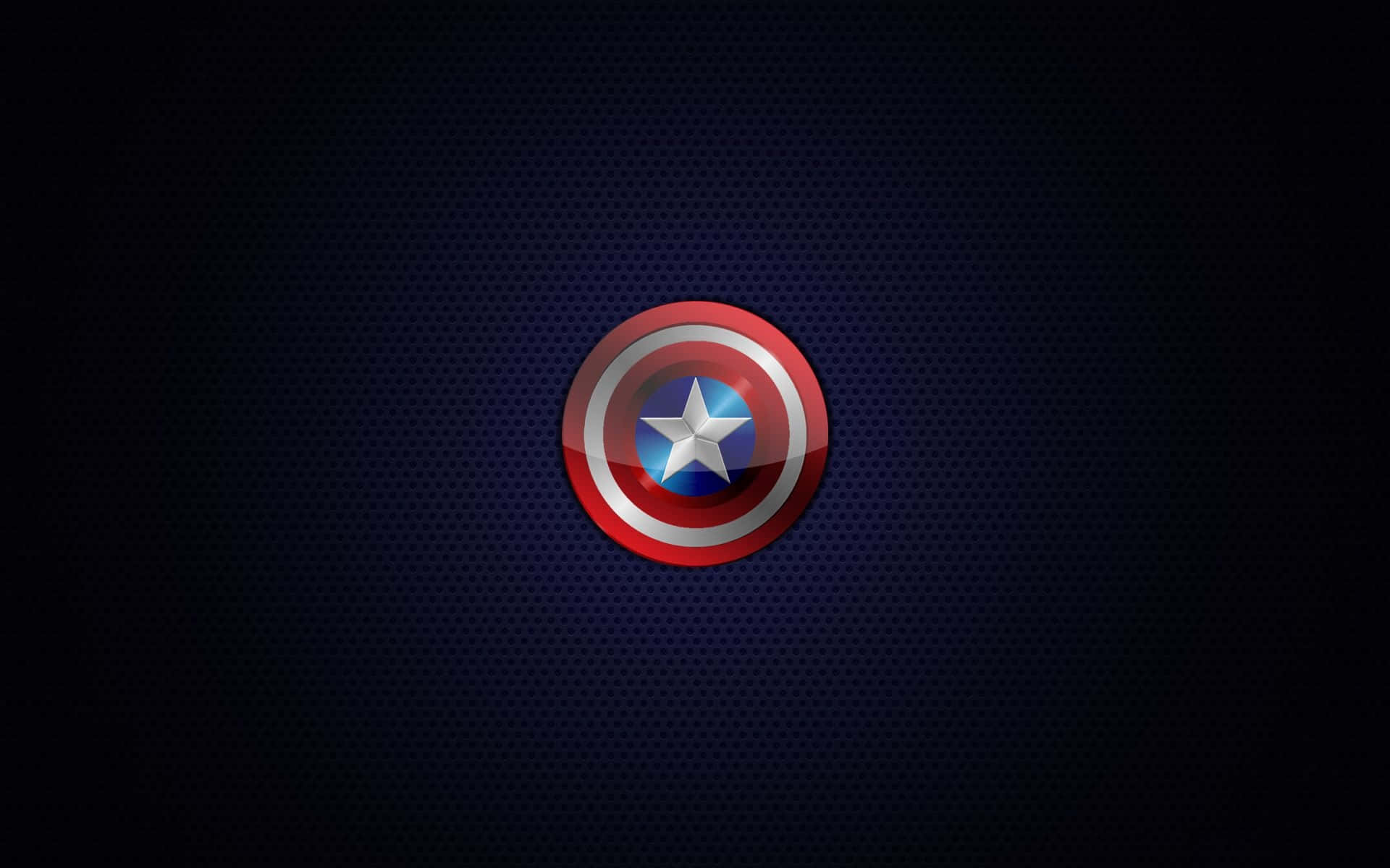 Image Bright Red, White And Blue Logo Of Captain America Background