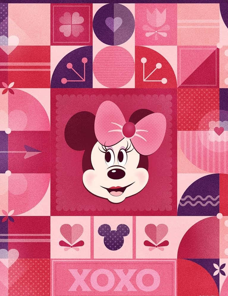 Image Celebrate Valentine’s Day With Mickey And Minnie Background