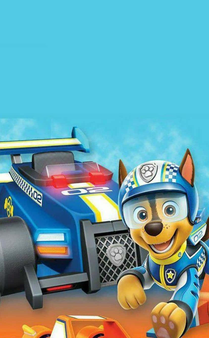 Image Chase The German Shepherd On The Hit Kids Show, Paw Patrol Background