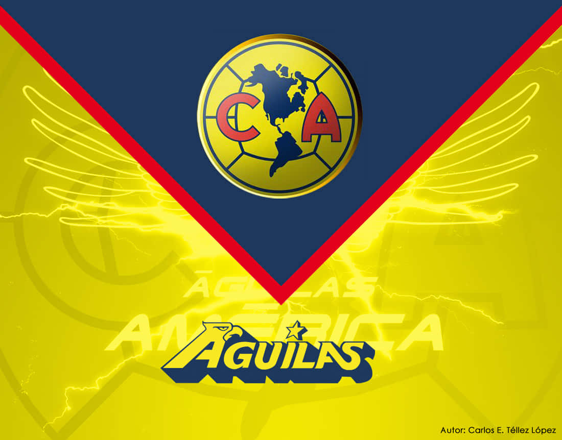 Image Club America's Emblem Of Pride And Honor Background