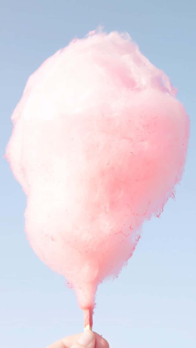 Image Colorful Pink Cotton Candy Sweet Treat