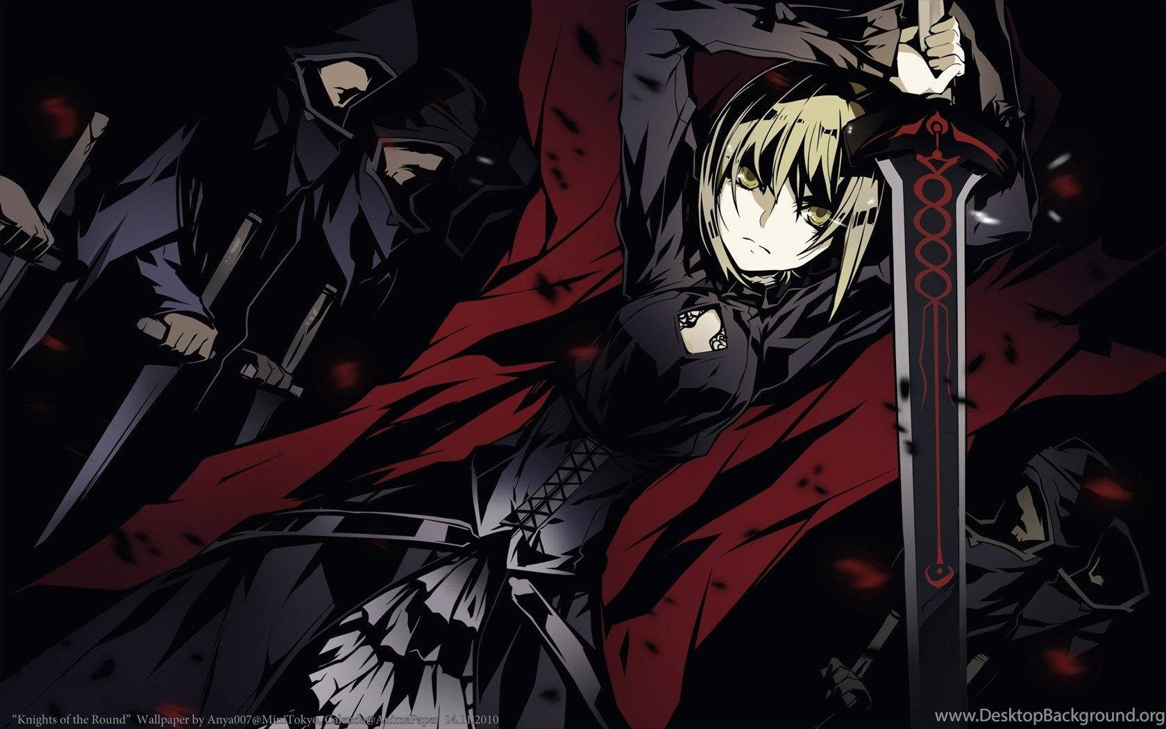 Image Cool Anime Boy Swordsman Background