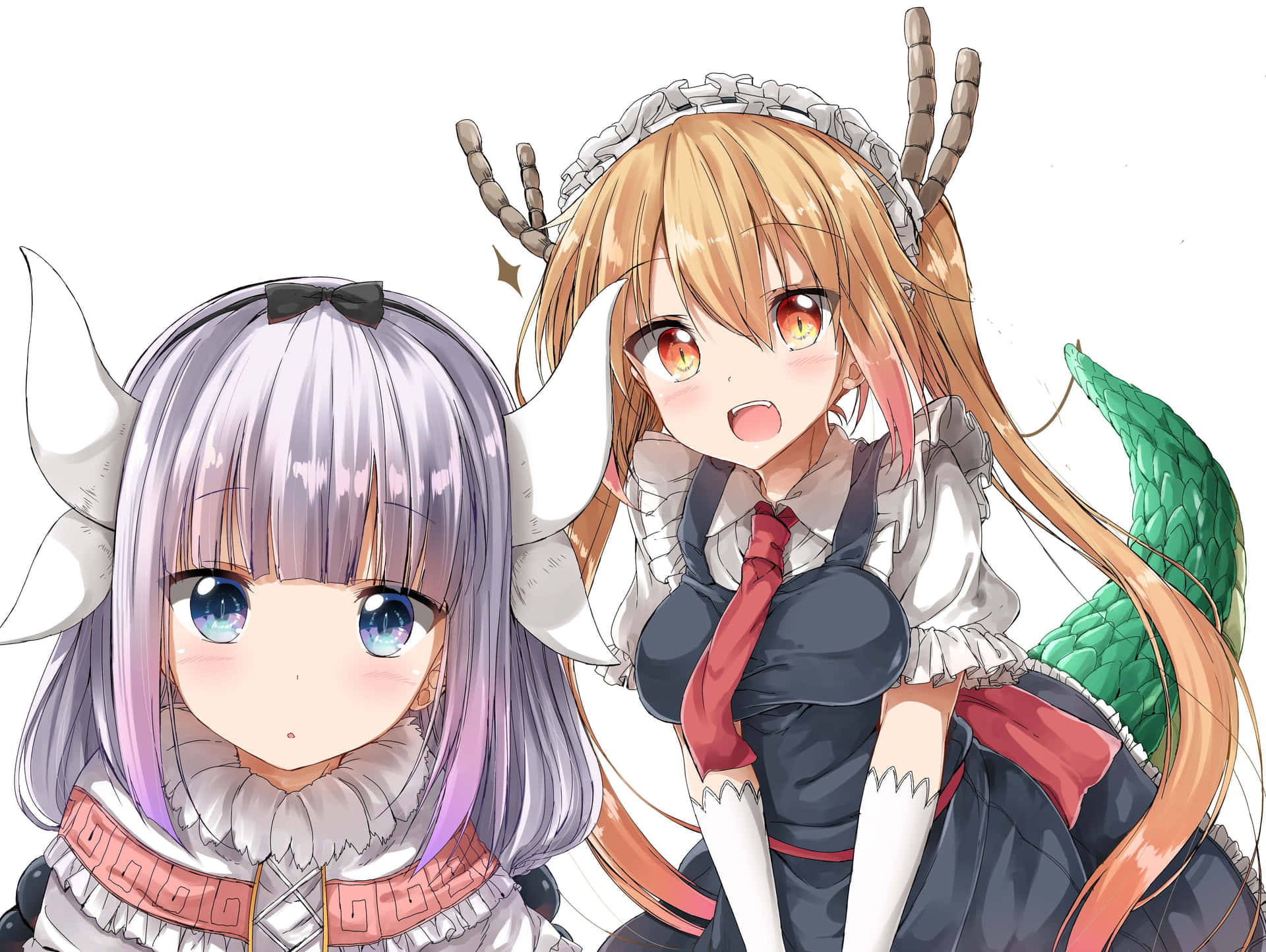 Image Cute And Innocent Kanna Kamui Smiles Background
