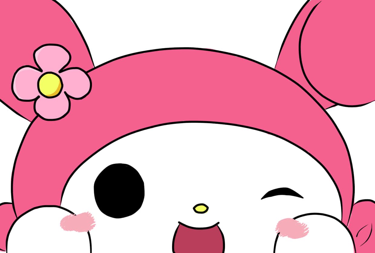 Image Cute My Melody Desktop Wallpaper Background