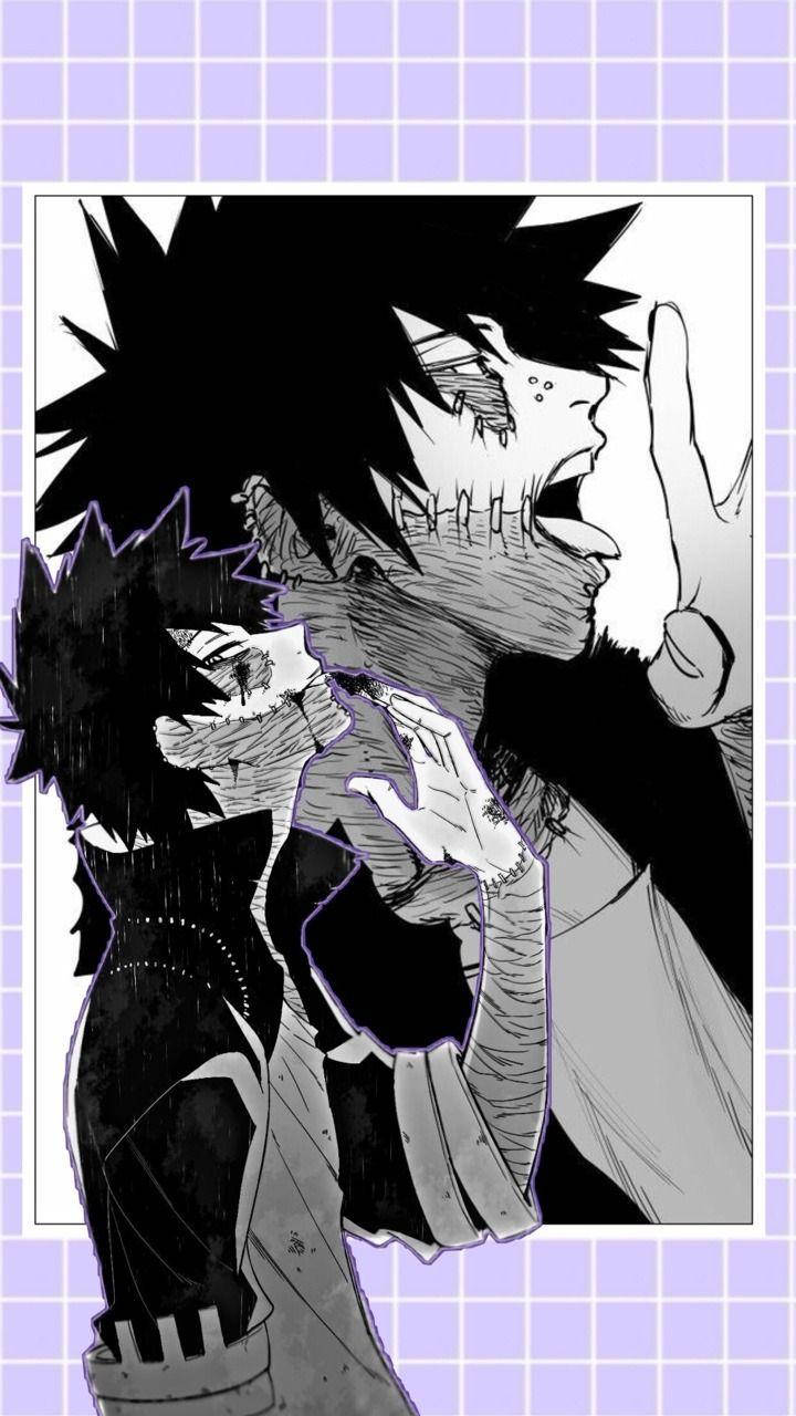 Image Dabi Posing In His Iconic Look