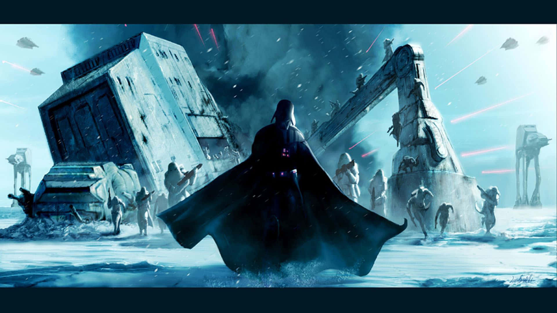 Image Emperor Palpatine And Darth Vader Rule The Star Wars Empire Background