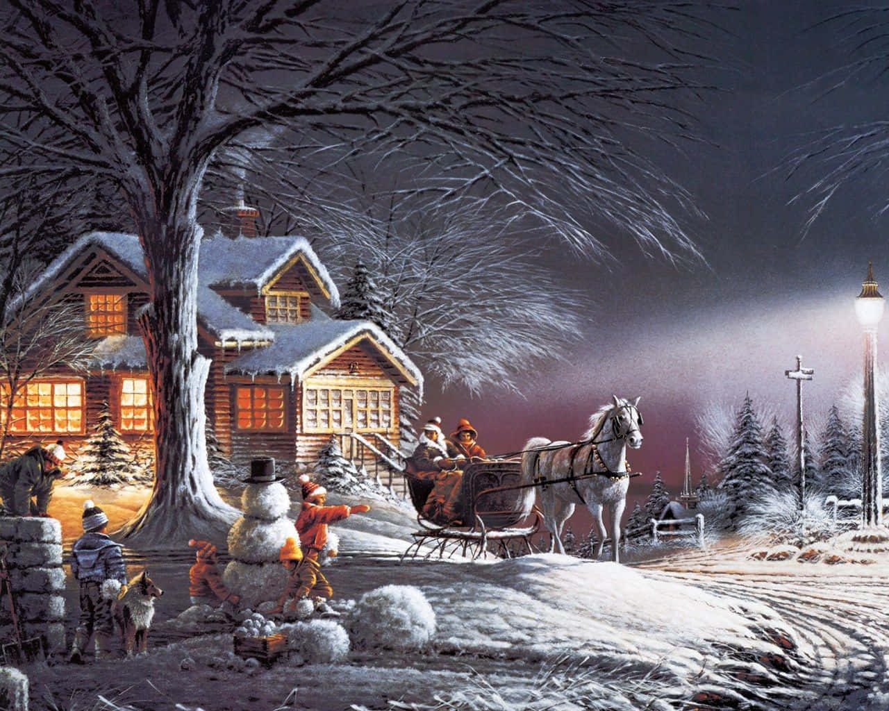 Image Enjoy Christmas Like A Cowboy Background