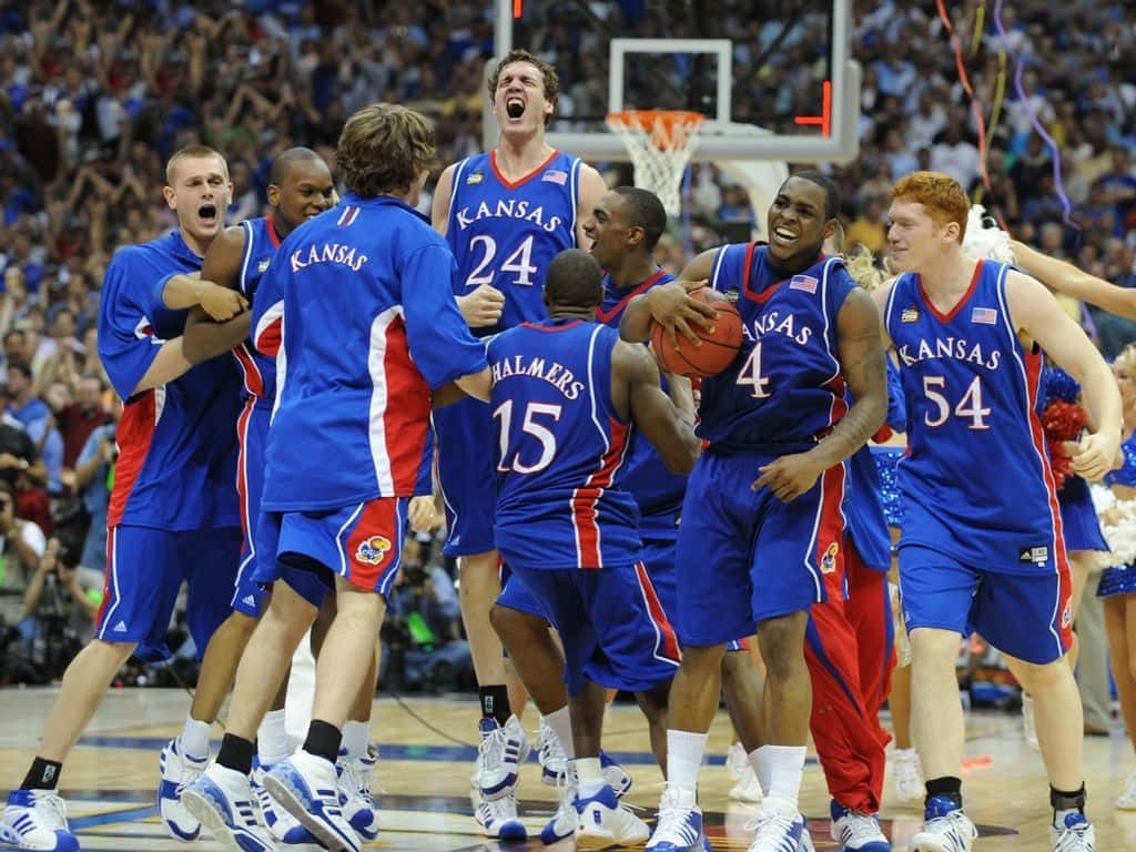 Image Enjoy Every Moment With The Kansas Jayhawks Background