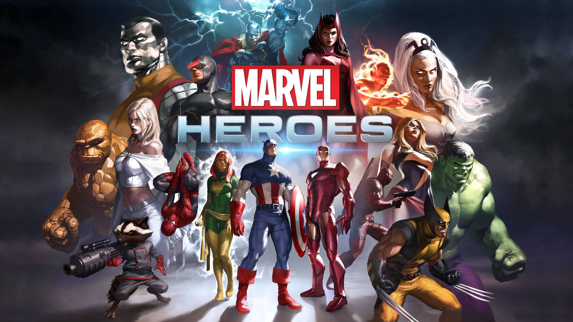 Image Experience The Epic Marvel Adventure With Avengers Video Game On Playstation 4 Background