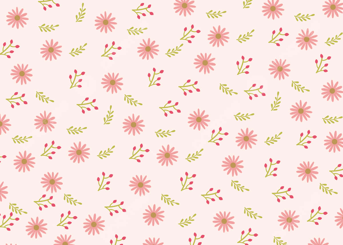 Image Fresh Pink Flower Complement A Summer Day Background