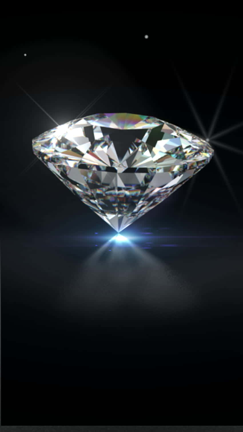 Image Glistening Galaxy Diamond Background