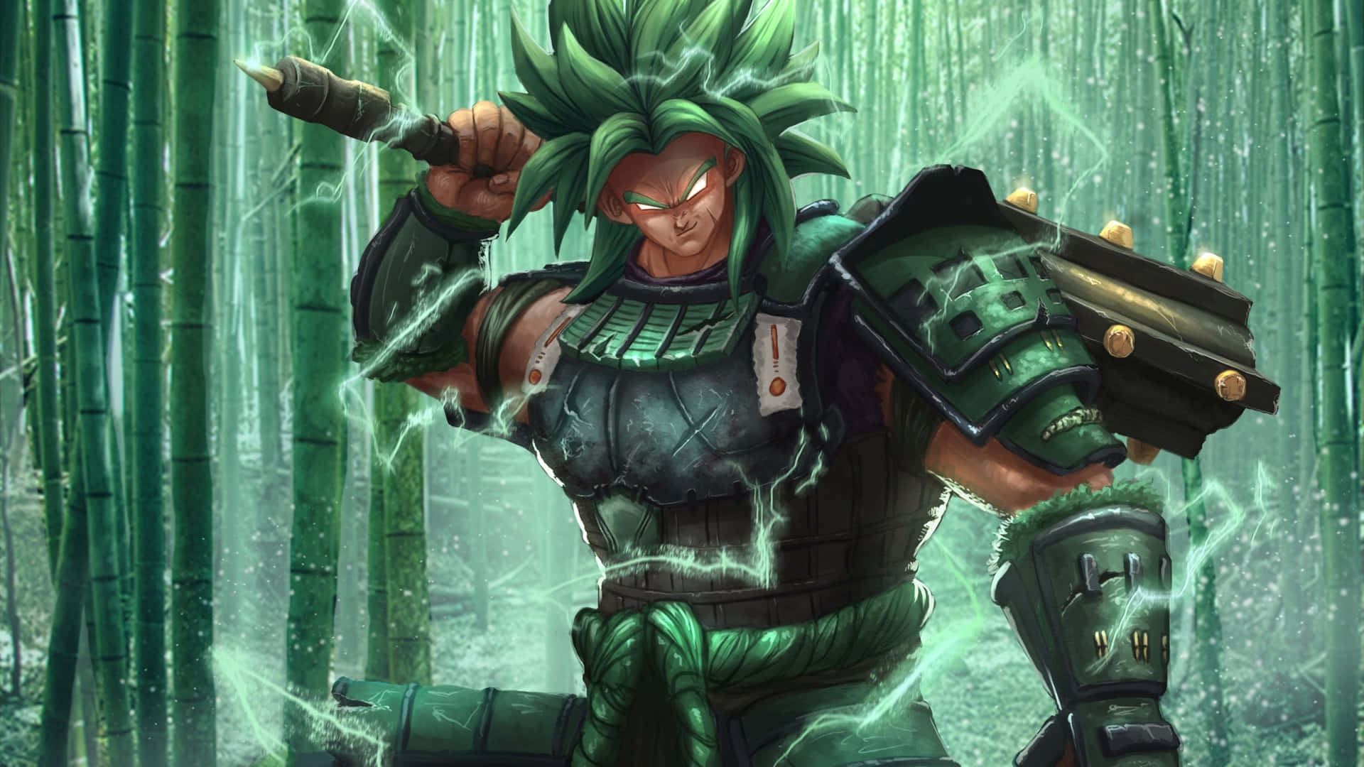 Image Go Super Saiyan With Broly 4k Background