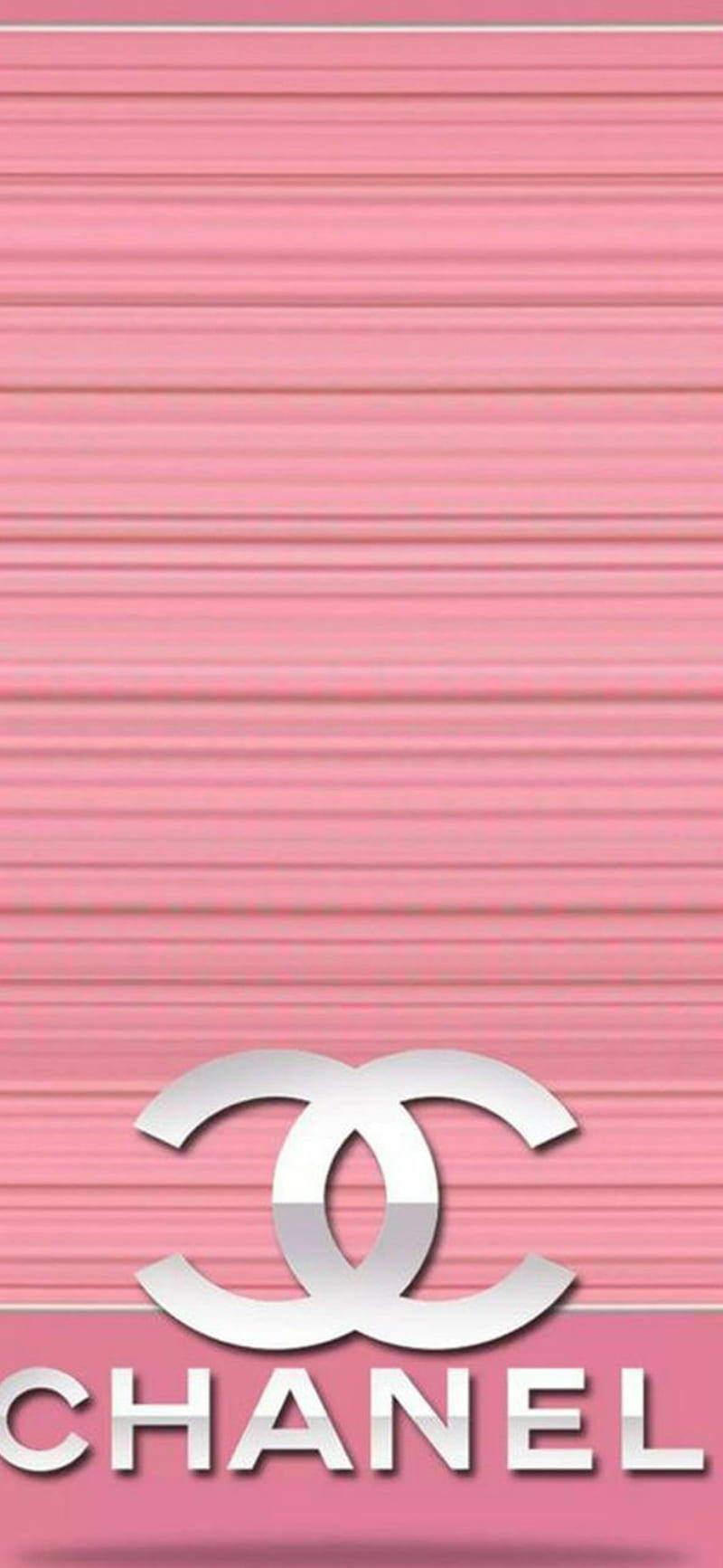 Image Gorgeous Pink Chanel Logo Background