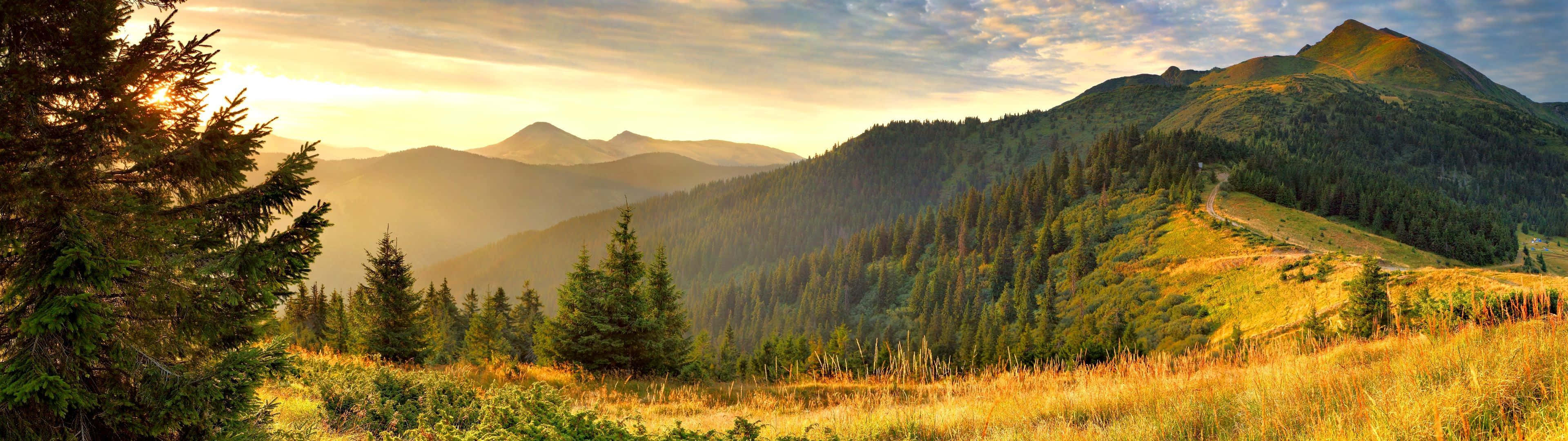 Image Grand Canyon Sunset From 3840 X 1080 Background