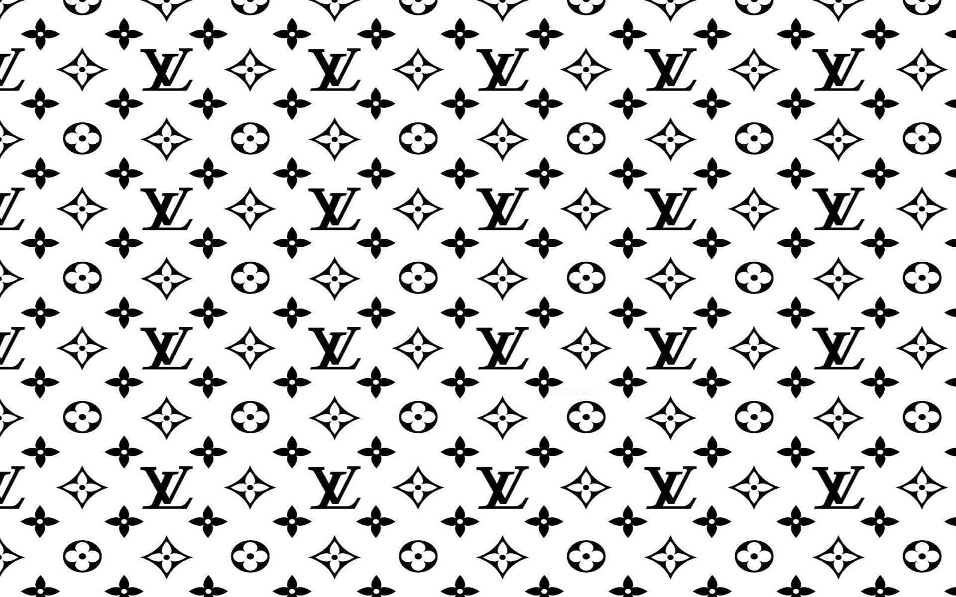 Image Iconic Louis Vuitton Pattern Background