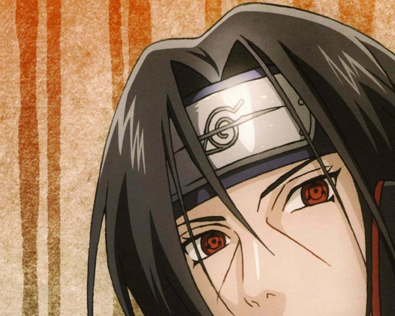 Image Itachi Uchiha's Piercing Gaze Background