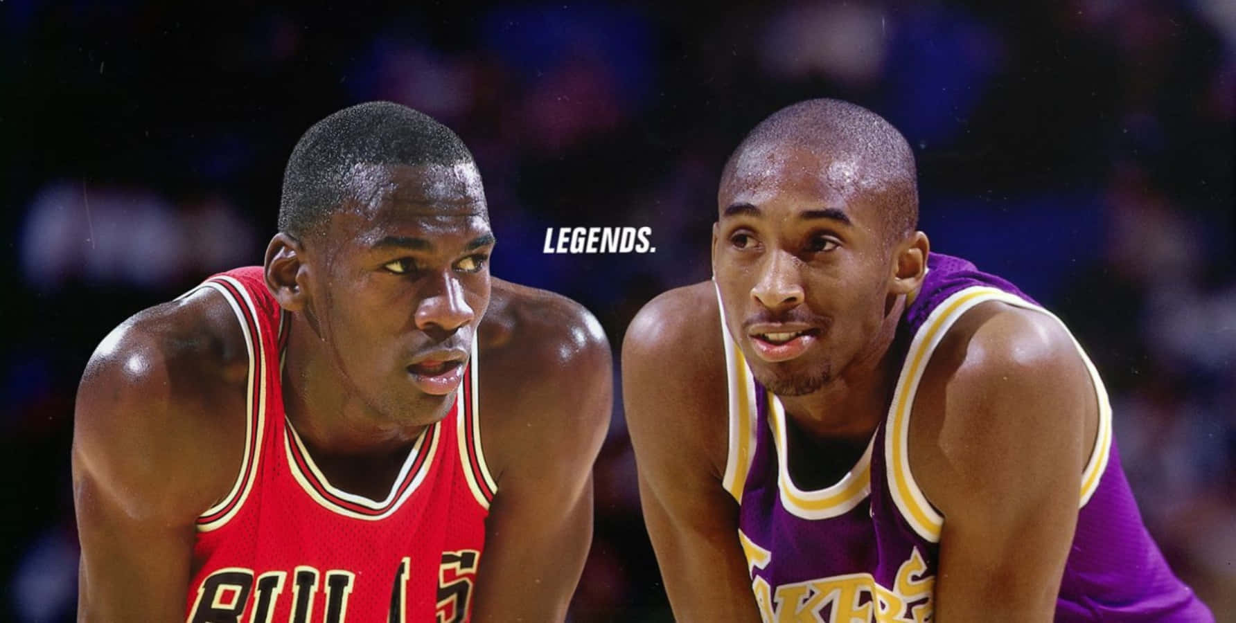 Image Kobe Bryant And Michael Jordan, Forever Legends. Background