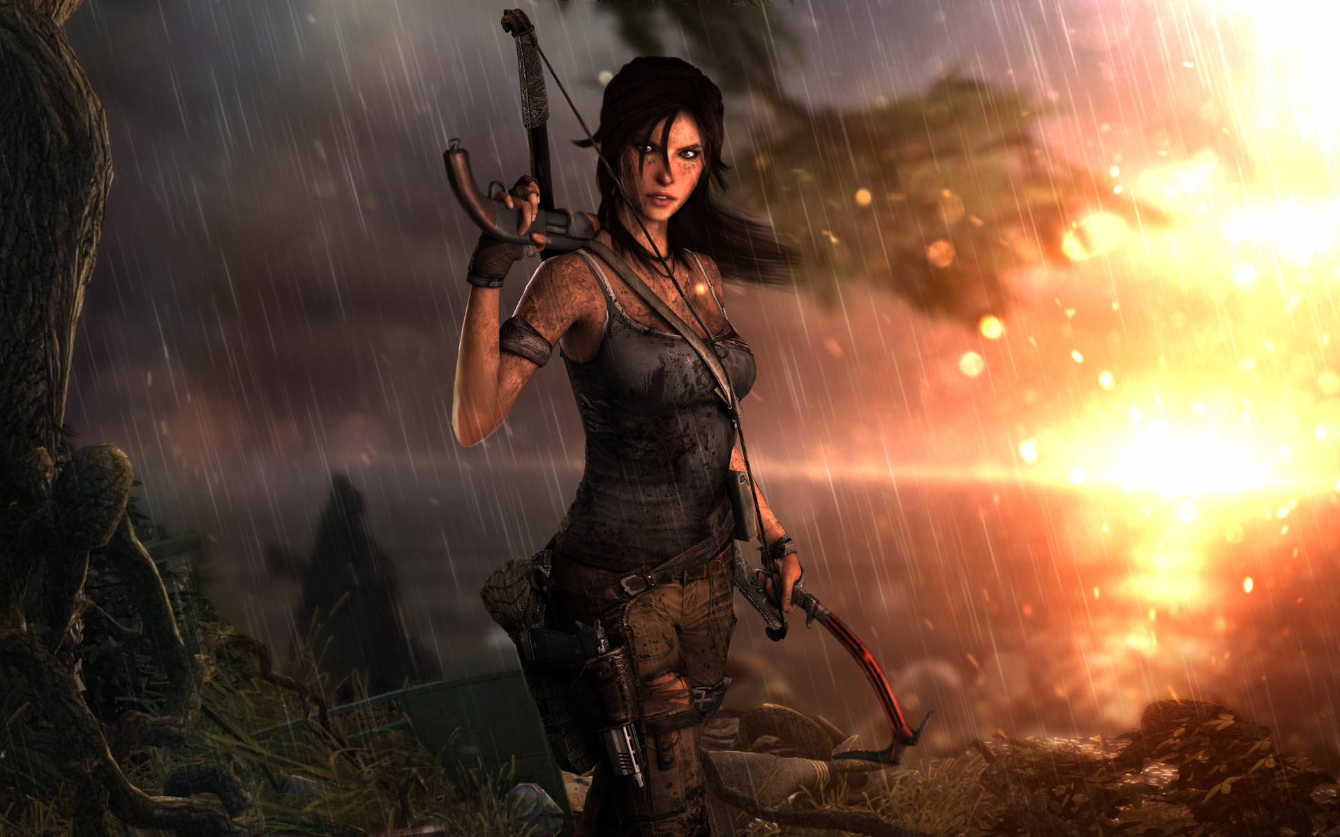 Image Lara Croft In Action