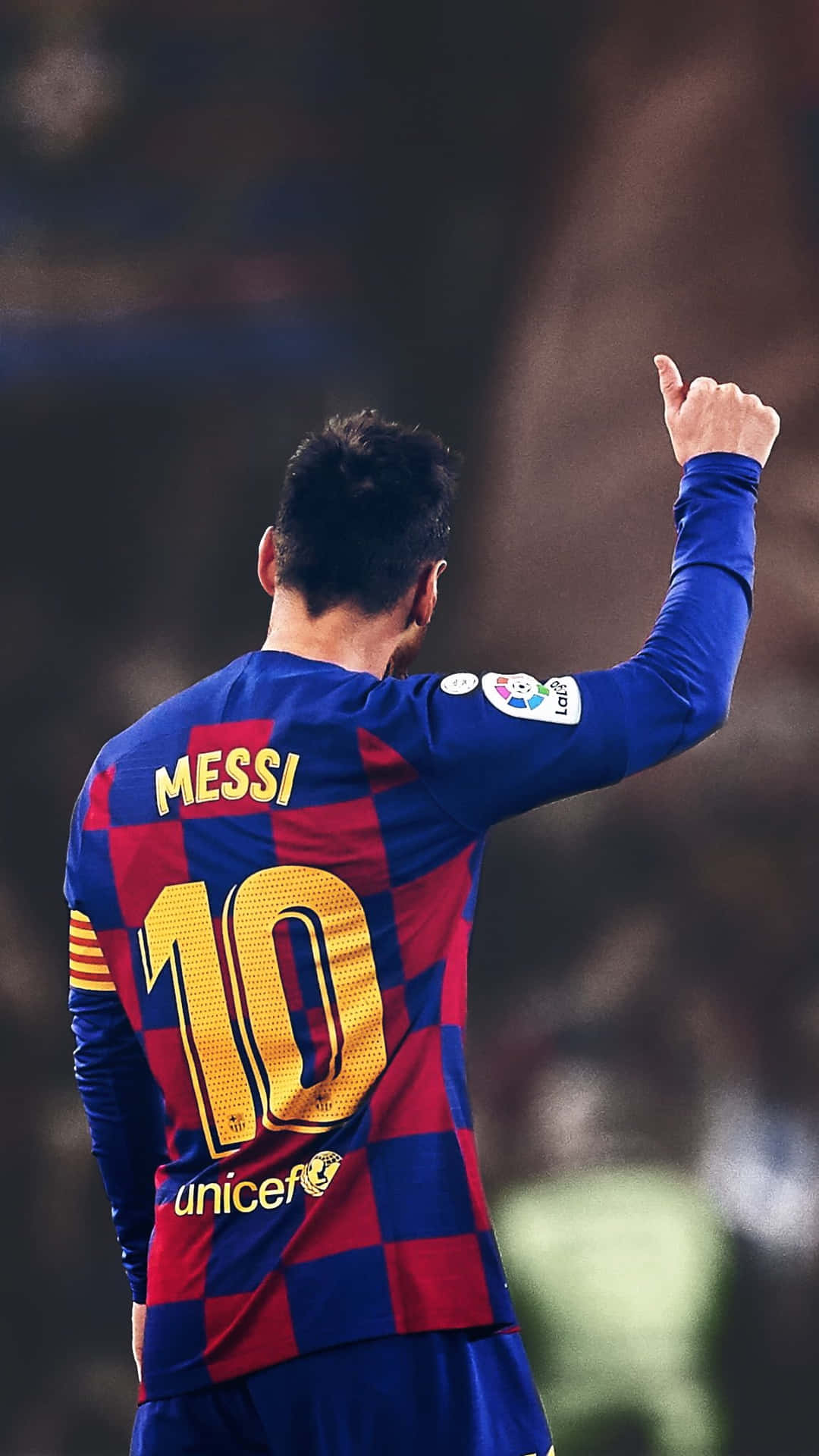 Image 'lionel Messi, King Of Football' Background
