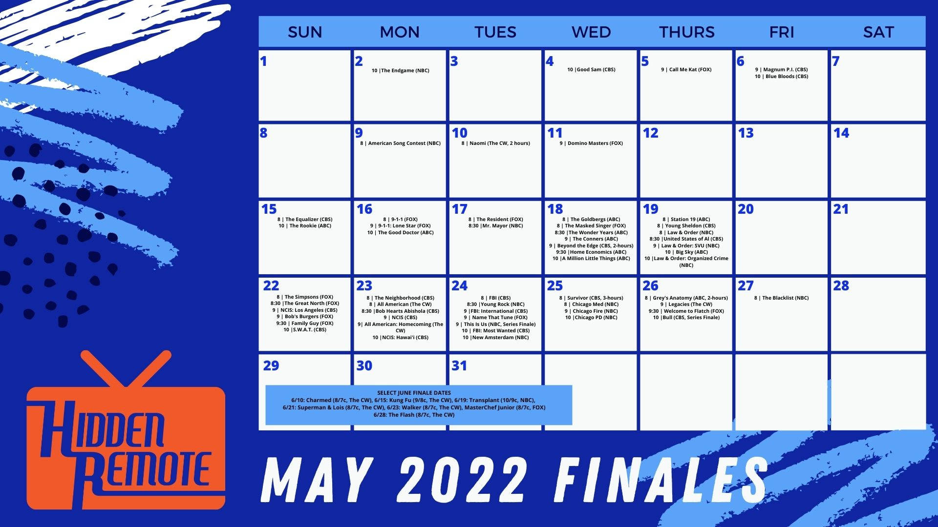 Image May 2022 Calendar Background