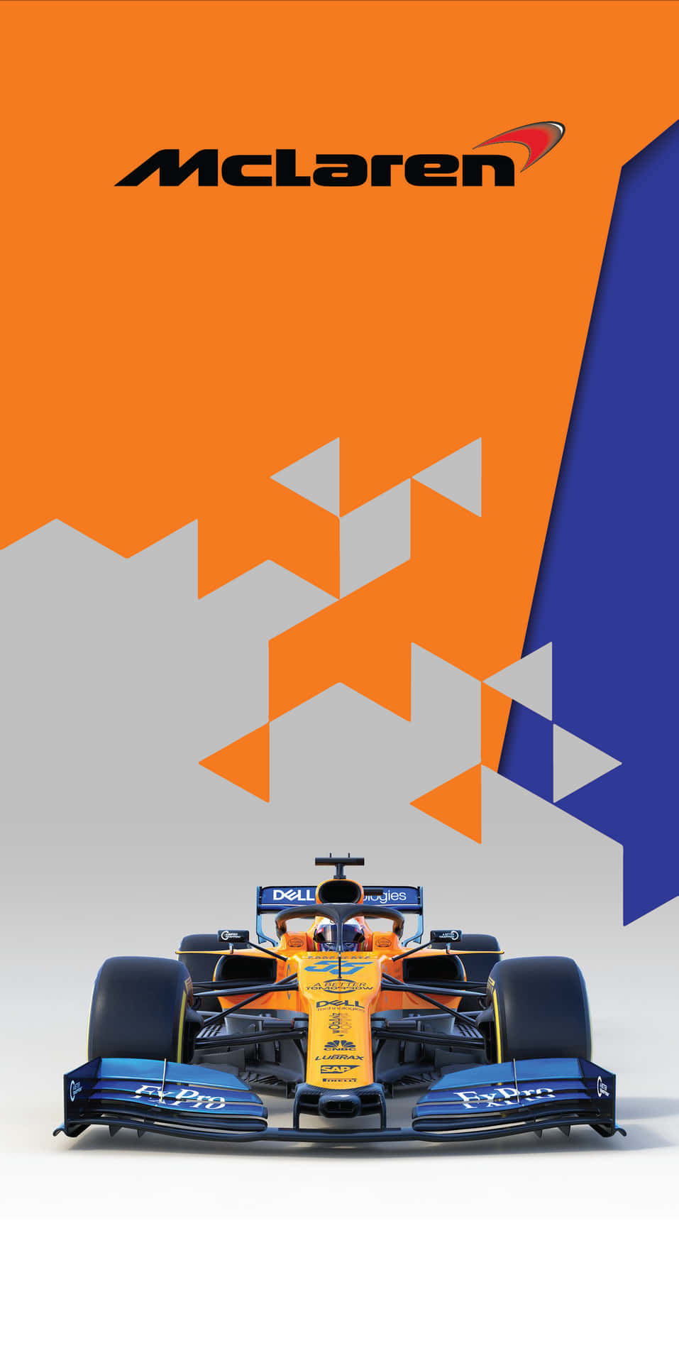 Image Mclaren Formula 1 Racing Car Speeding On The Track Background
