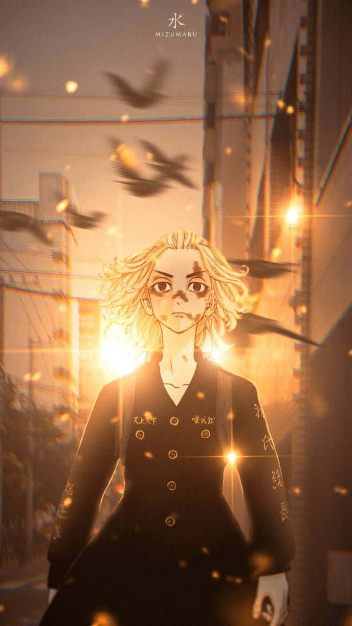 Image Mikey As Seen In Popular Anime Tokyo Revengers Background