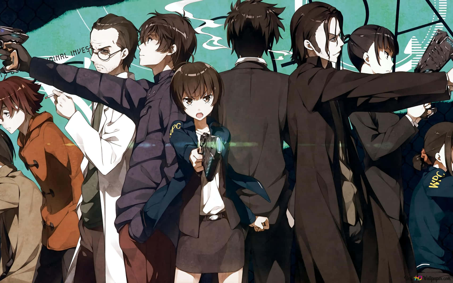 Image Mind-blowing Crime Scene In Psycho Pass Background