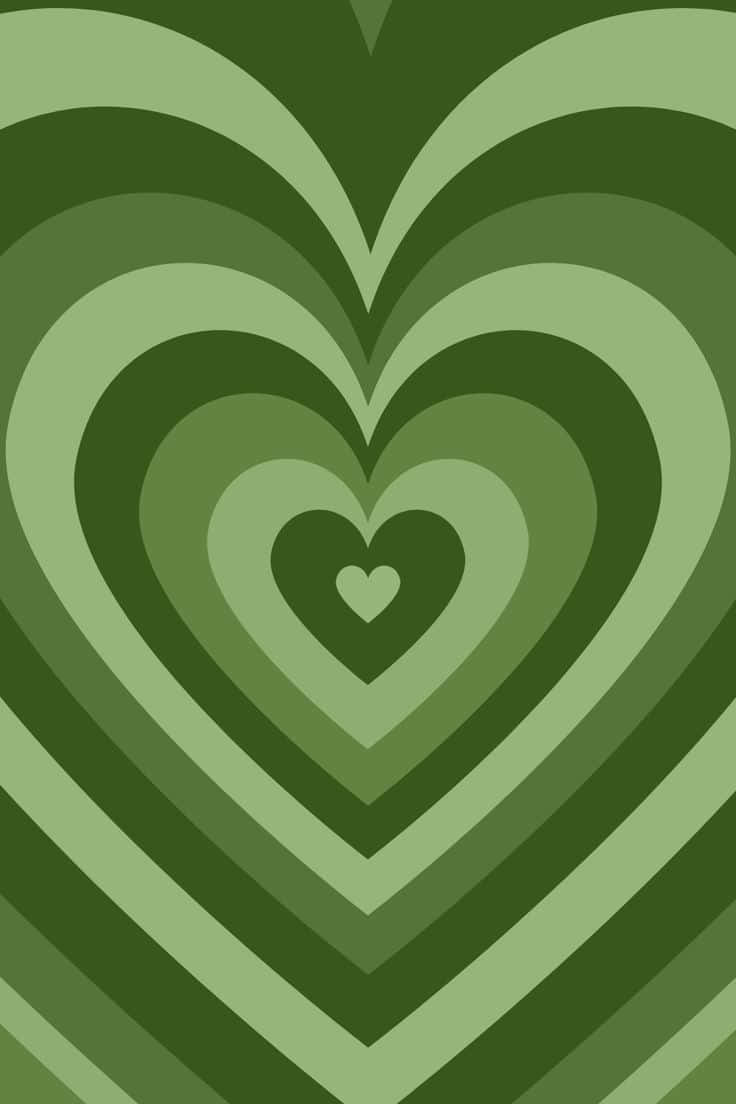 Image Mint Green Hearts Setting The Scene For A Magical Day Background