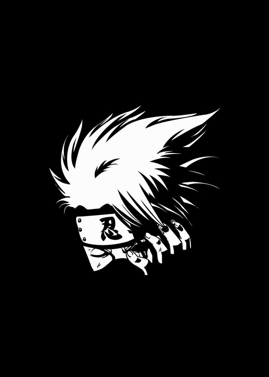 Image Naruto Black And White Background