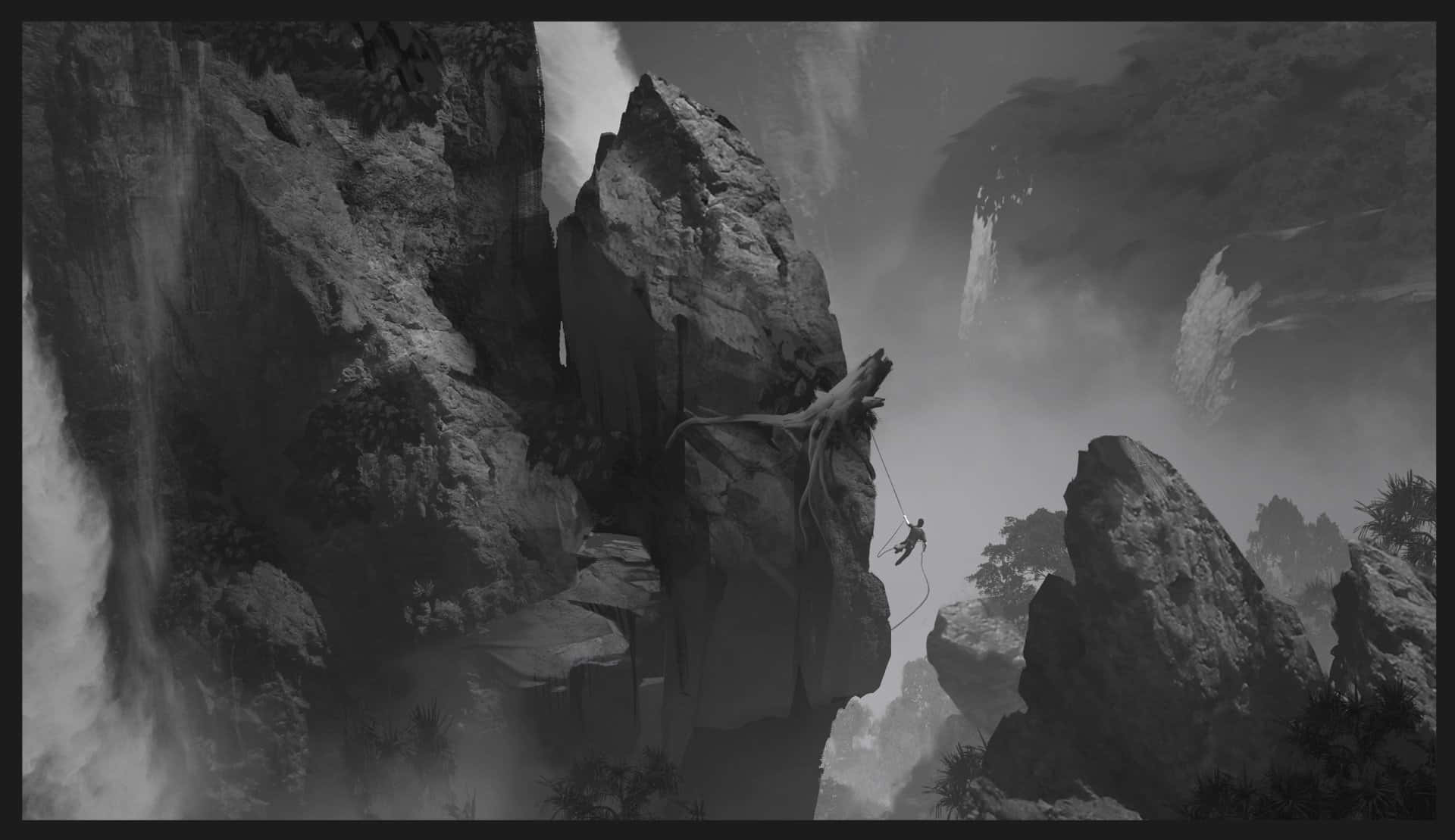 Image Nathan Drake On His Last Treasure Hunt In Uncharted 4 Background