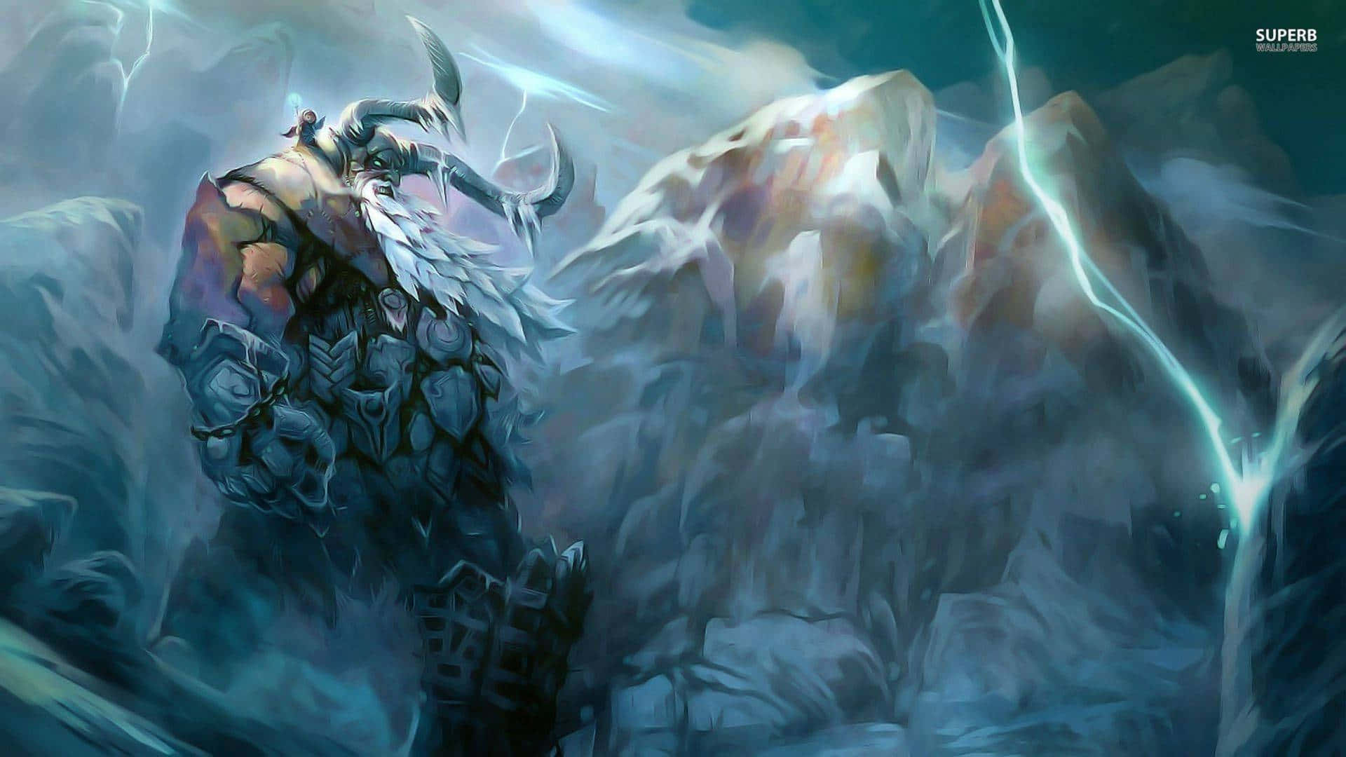 Image Norse Mythology - The Myth Of Thor And Jörmungandr Background