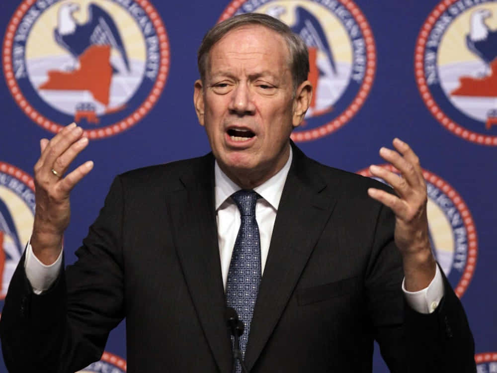 Image Of George Pataki Giving Speech