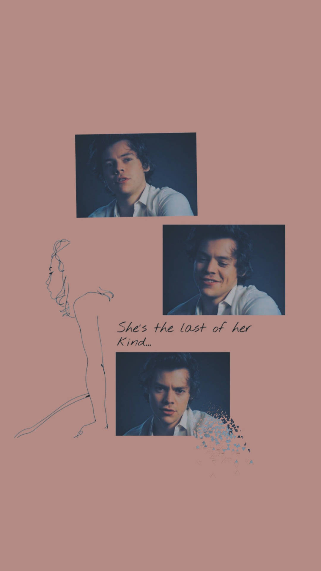 Image Of Harry Styles Aesthetic Backdrop Background