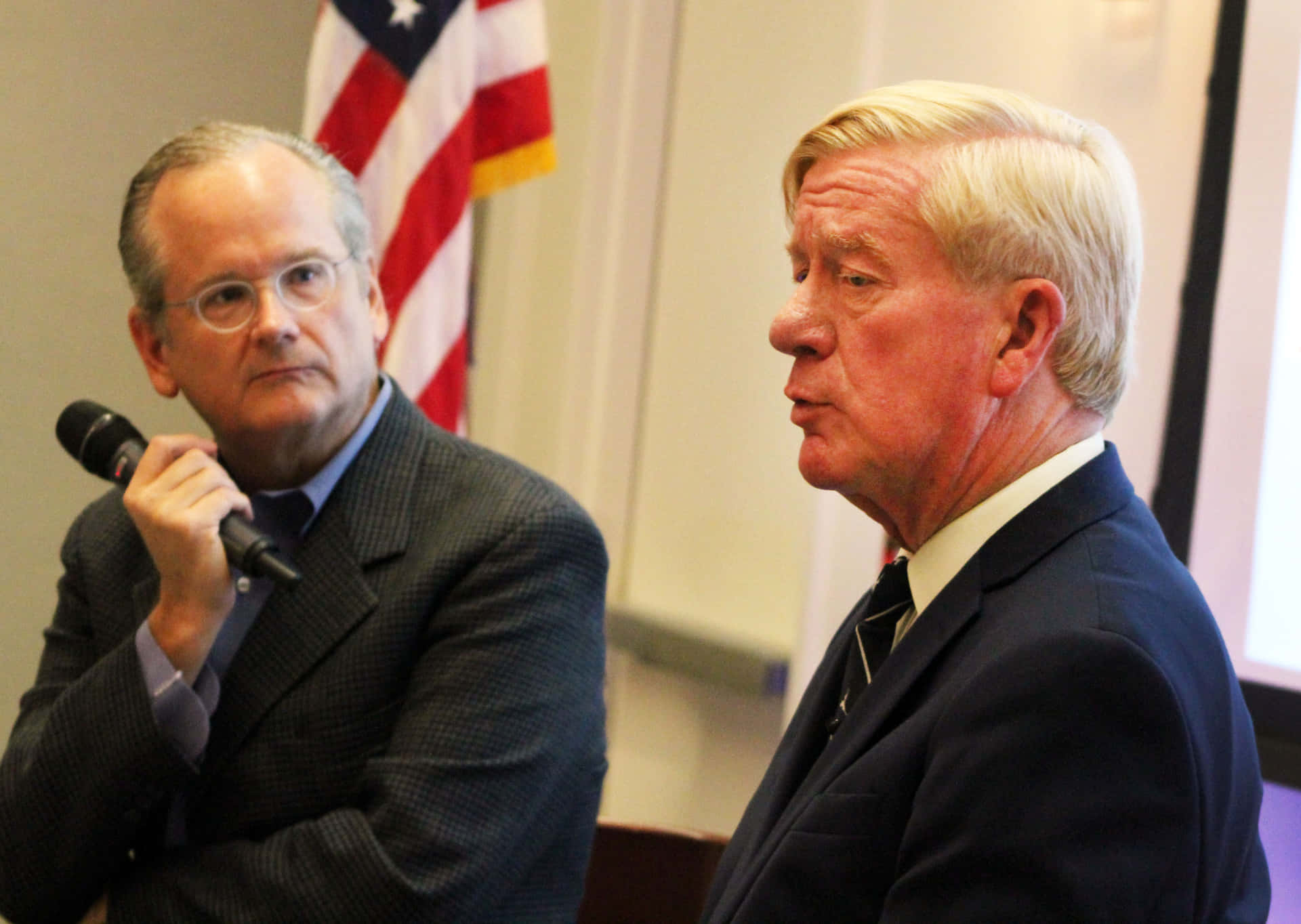 Image Of William Weld Talking