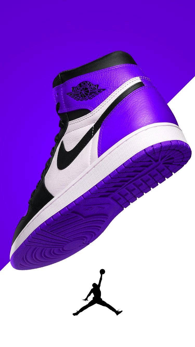 Image Purple Jordan Sneakers