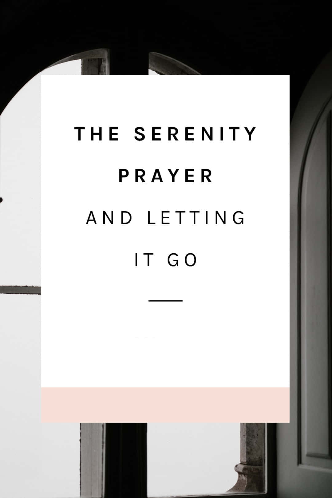 Image Serenity Prayer Background