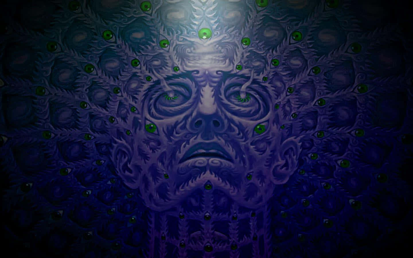 Image Spiritual Status - A Painting By Alex Grey Background