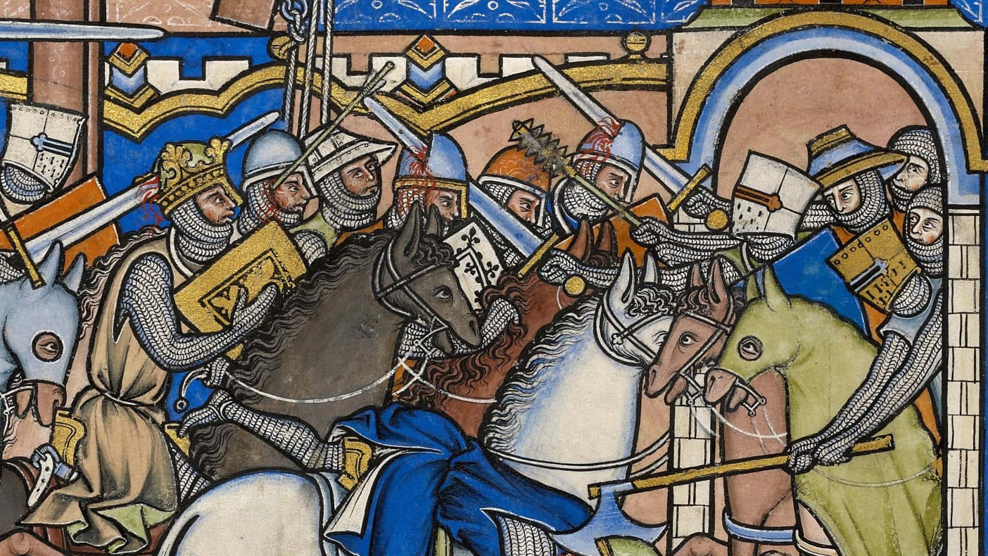 Image Standing Strong In Spiritual Warfare Background