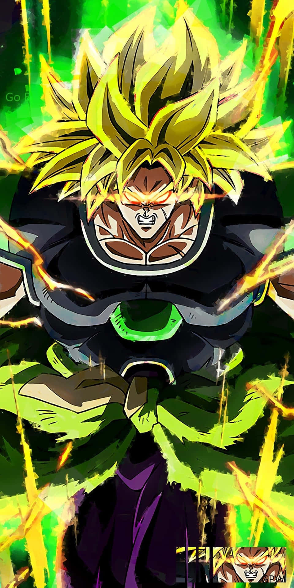 Image Super Saiyan Broly In 4k Background