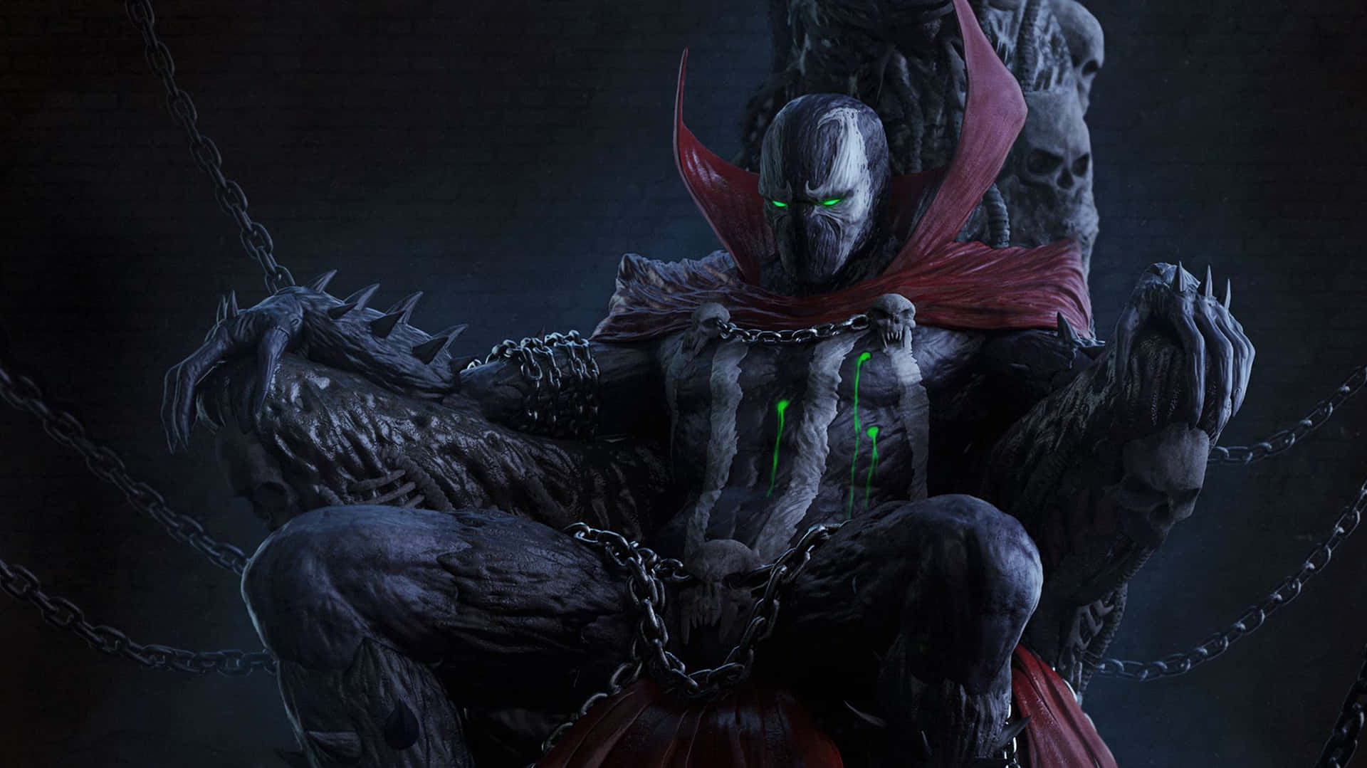 Image The Dark And Powerful Spawn Background