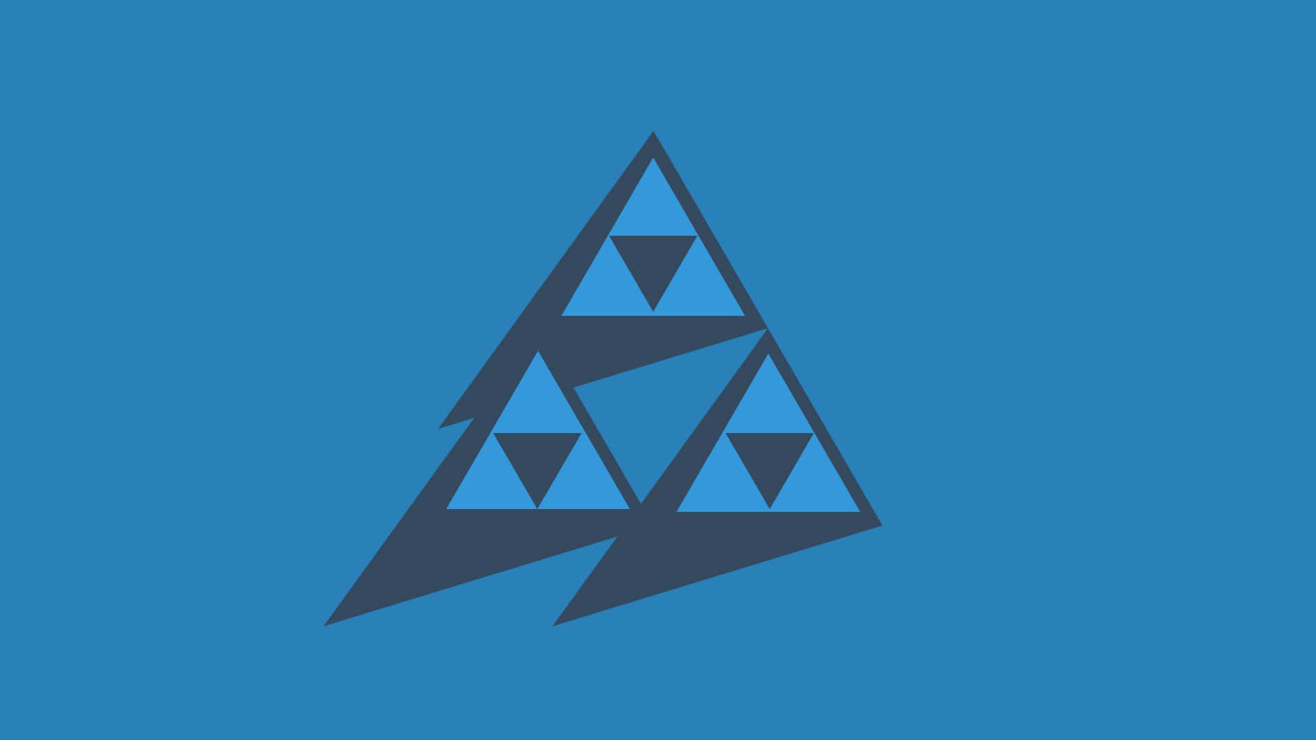 Image The Legendary Triforce Symbol Background