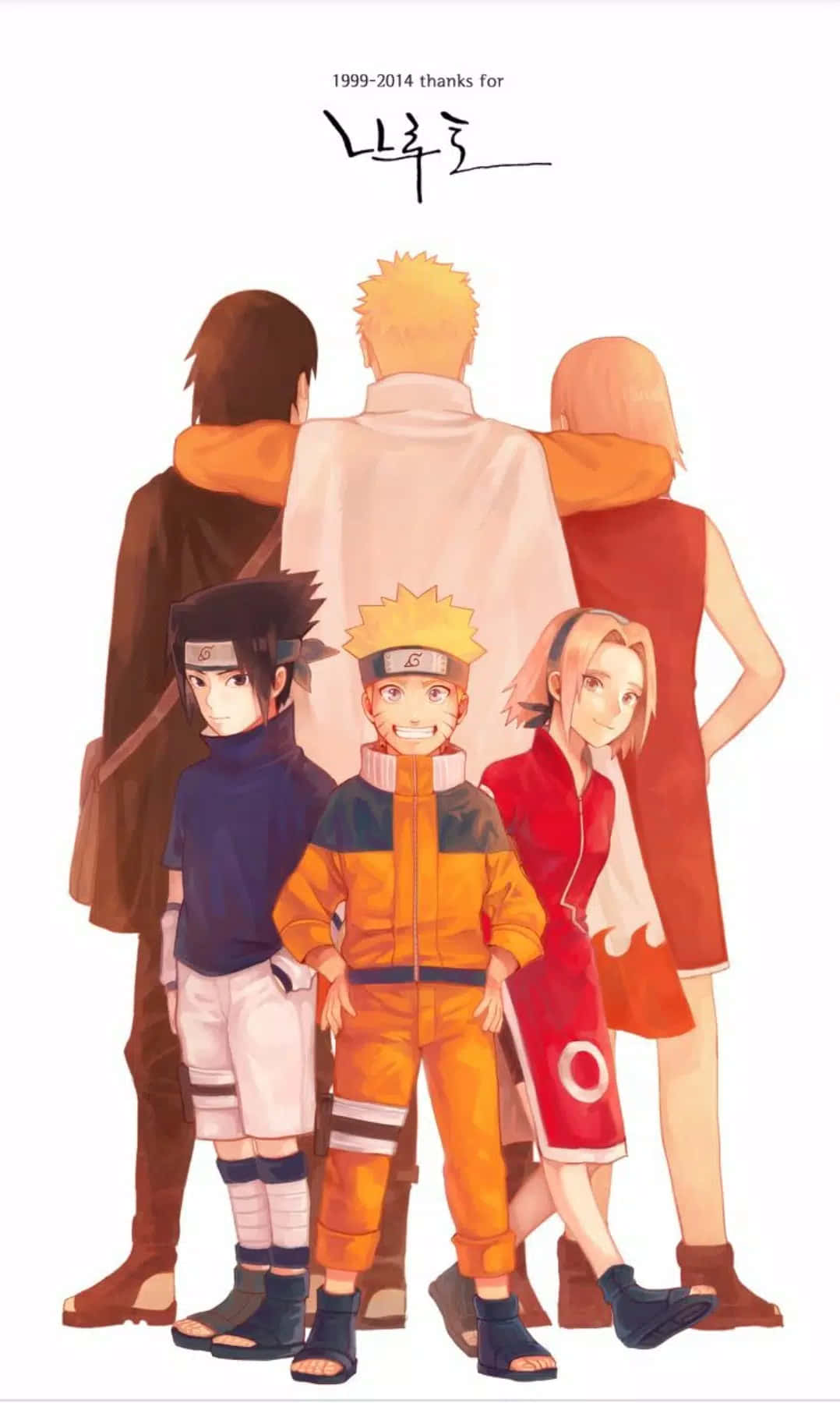 Image The Naruto Team 7 Reunites Background