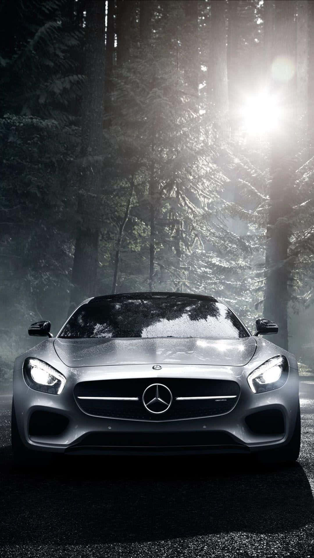Image The Sleek Design Of The Mercedes Benz Phone Background