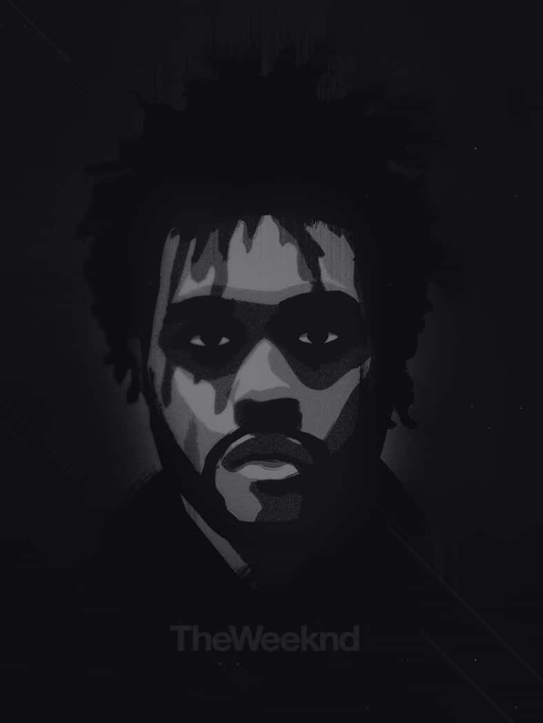 Image The Weeknd And His Newly Released Iphone
