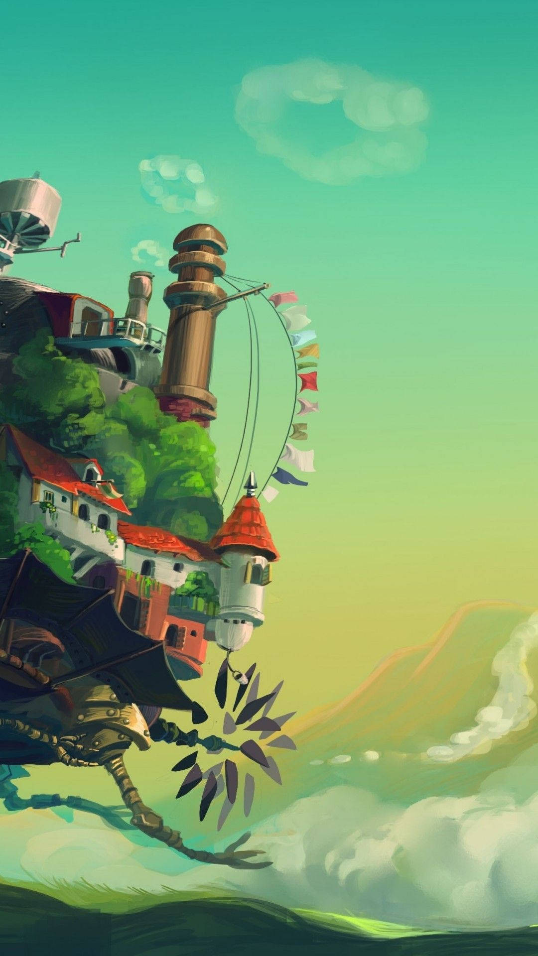 Imagery From Studio Ghibli Brings Your Iphone To Life! Background