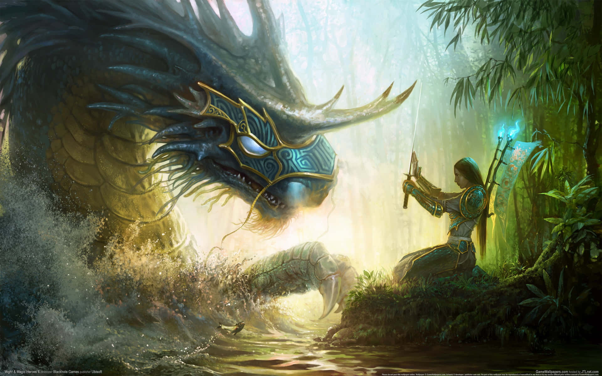 Img A Mystical Dragon Flying Through A Glowing Sky Background