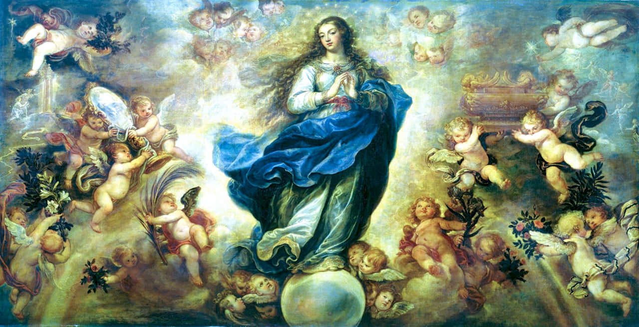 Immaculate Mary In Painting
