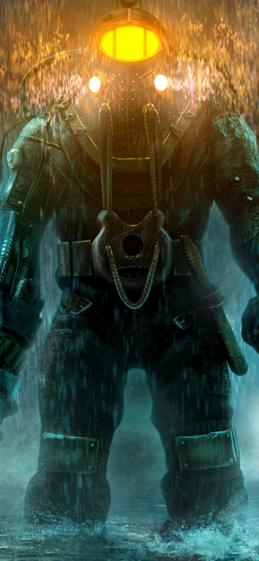 Immerse Yourself In The Dystopian World Of Bioshock With This High Resolution 4k Wallpaper! Background